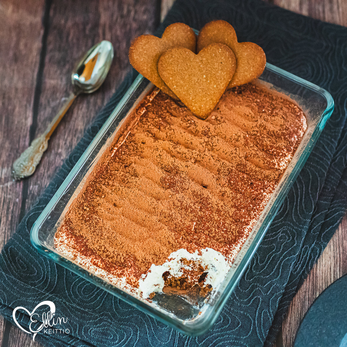 Keto piparkakkutiramisu