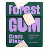 Forest Gum — Mustaherukka-minttupurukumi, muoviton, 20 g